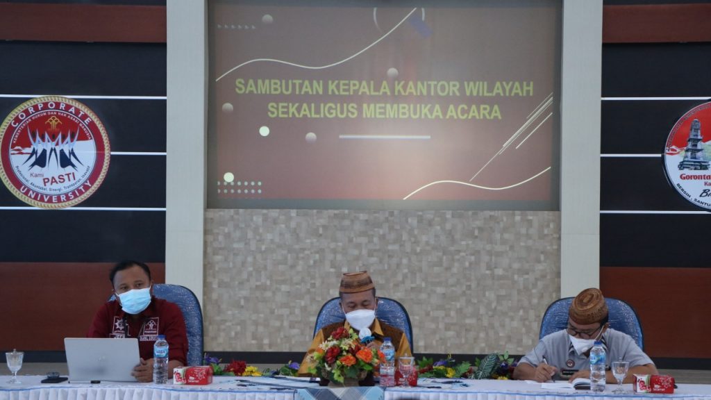 Kanwil Kemenkumham Gorontalo Gelar FGD Evaluasi Rancangan Produk Hukum Daerah Dari Perspektif HAM