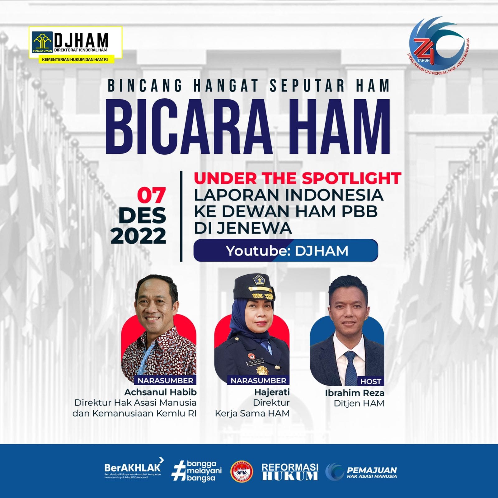 Bicara HAM: “Under The Spotlight Laporan Indonesia ke Dewan HAM PBB di Jenewa”