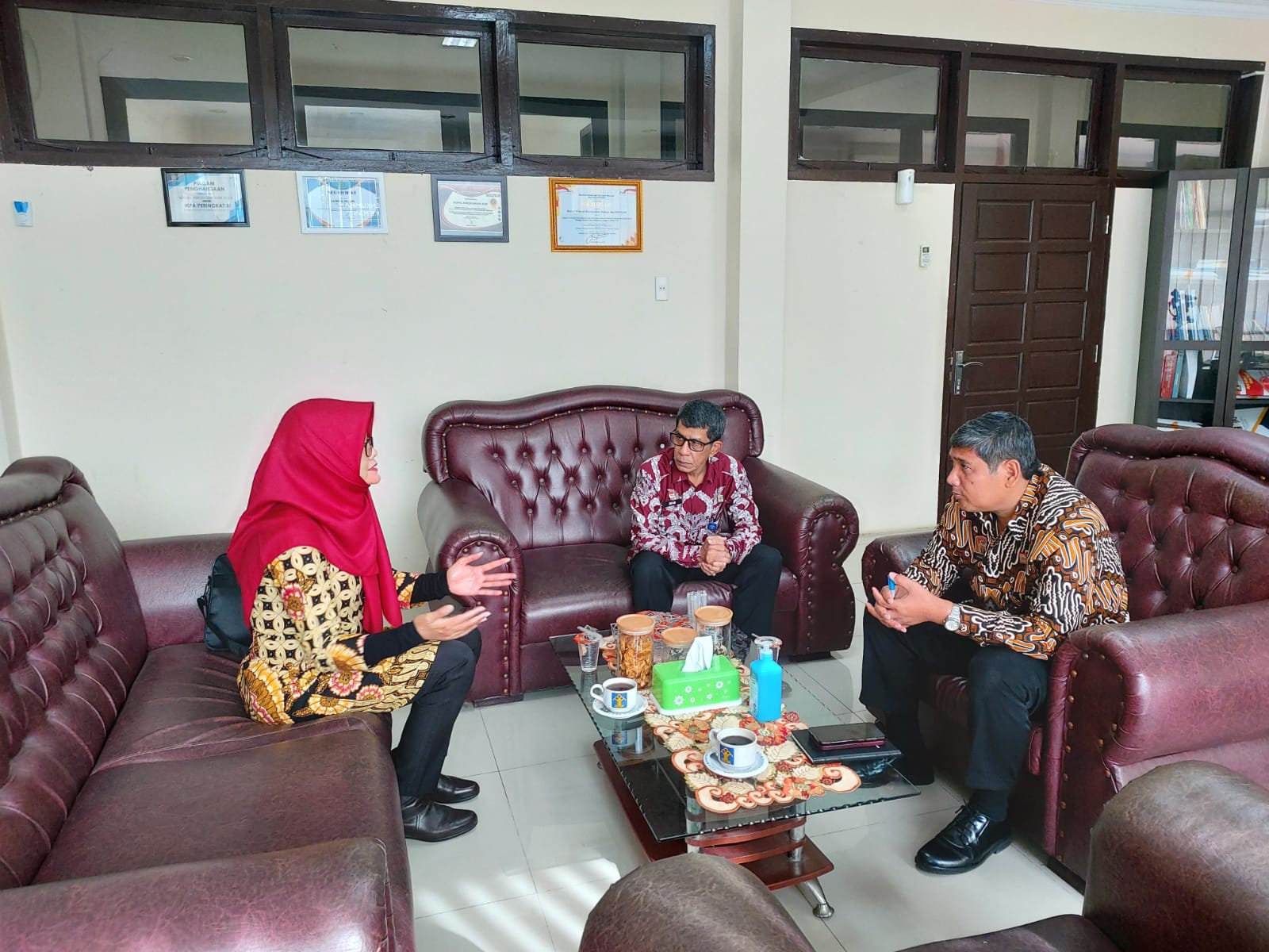 Kadiv Pelayanan Hukum dan HAM Terima Audiensi Kepala Unicef Perwakilan Aceh