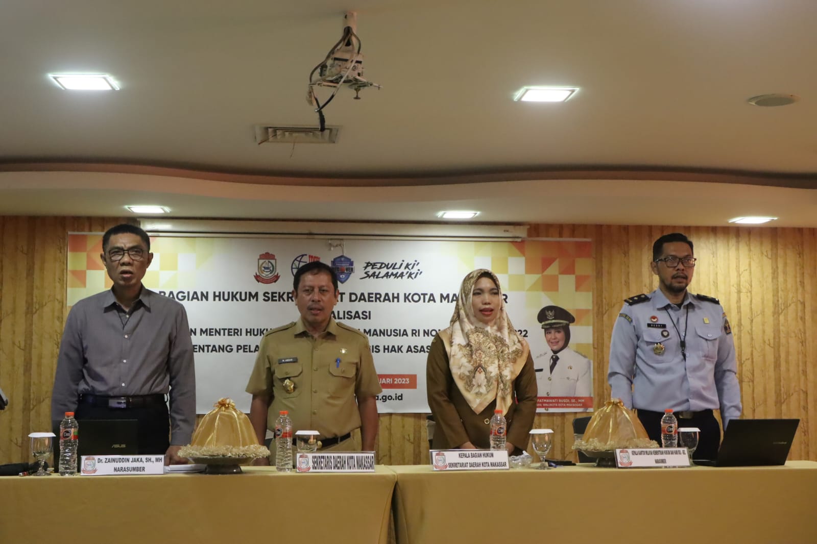 Pemkot Makassar Gelar Sosialisasi Peraturan Menteri Hukum dan HAM tentang Pelayanan Publik