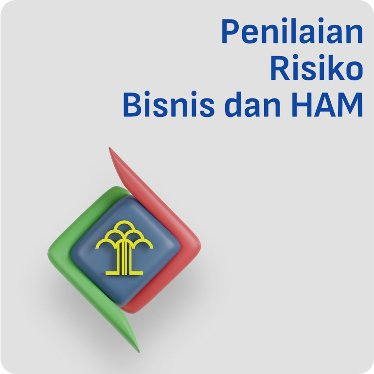 Tautan Penilaian Risiko Bisnis dan HAM untuk menuju ke aplikasi PRISMA